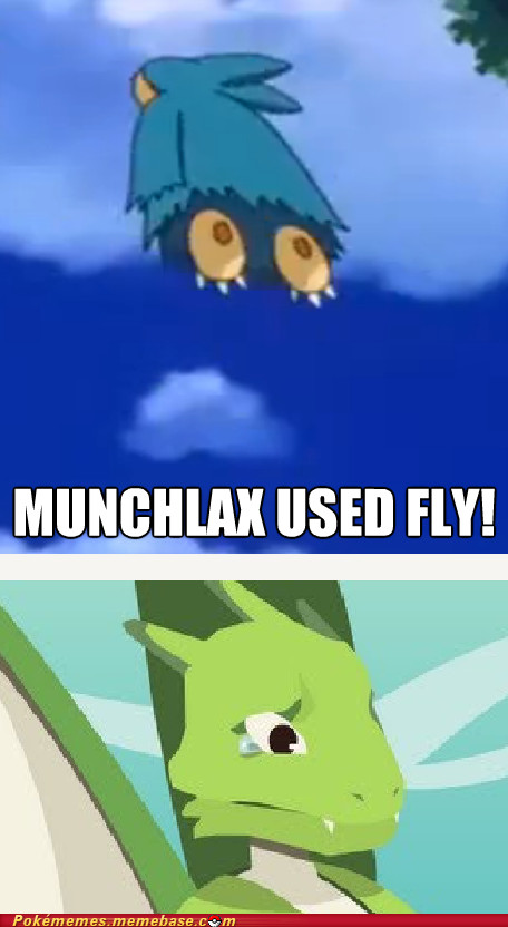 Fly meme. Манчлакс. Munchlax.