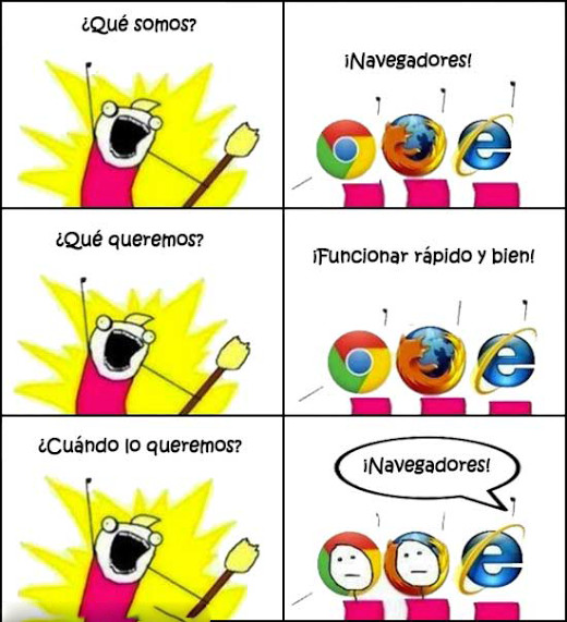 Internet Explorer es un lokillo - meme