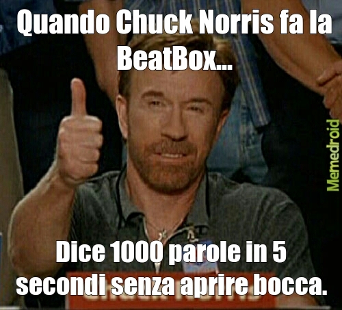 Chuck Norris:GrAnDe!! - meme