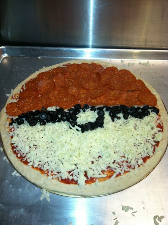 So i made a pizza at work... - meme