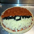 So i made a pizza at work...