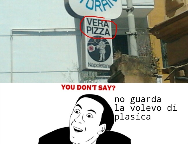 pizza vera - meme