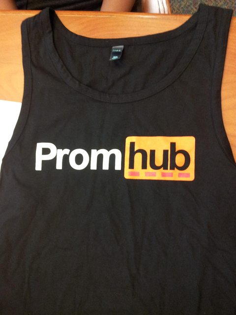 So this is my schools prom t-shirt... - meme
