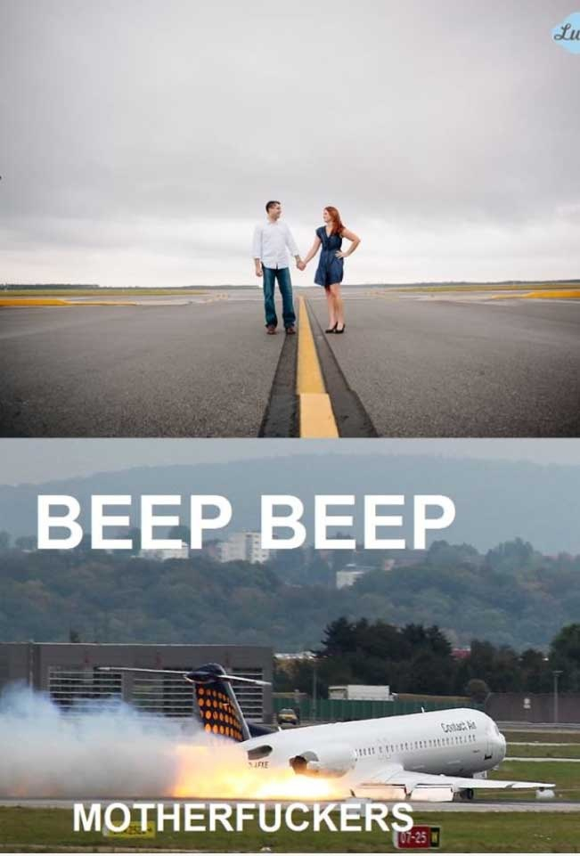 Beep beep - meme