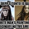 Johnny Drops makes a good Injun