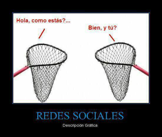 redes sociales descripcion grafica - meme