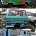 I wish I got to see the owners of it! And I like the What Would Scooby Do? sticker. Priceless.