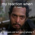 Quand je vois un gamin de 13 ans utilisé l'iphone 5