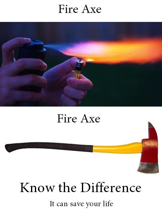Fire Axe - meme