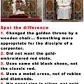 What a honest pope (: