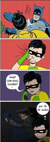 Batman abusivo - meme