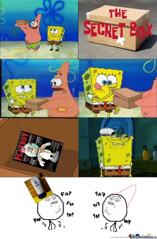 This is what's in the secret box!!! - meme