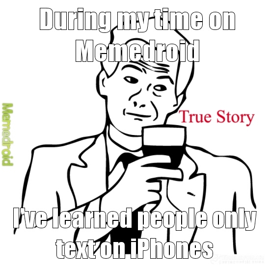 Damn iPhones - meme