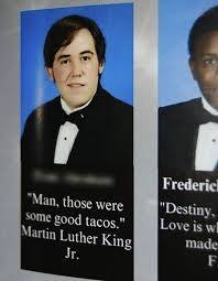 What were your guy's senior quotes? - meme