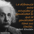 Ese Einstein es un loquillo