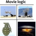 grenade is stronger than artillery