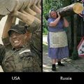 USA vs russia