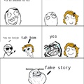 fake story