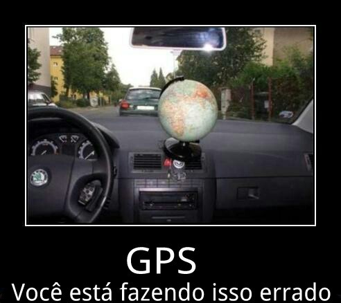 GPS mt Tecnológico kkkk - meme