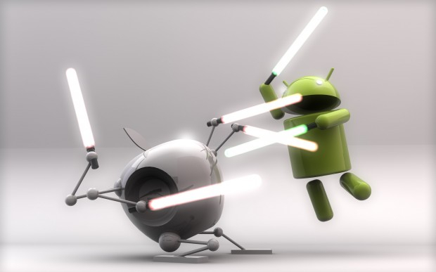 Androide vs Apple versión starwars - meme