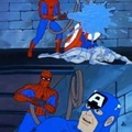 Spidey ain't no bitch when it comes to getting in the avengers, he'll fuck a nigga up.