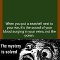The mystery..