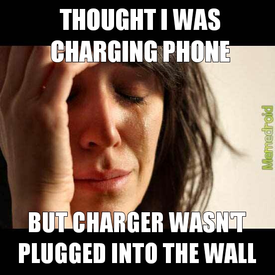 Charging Phone - meme