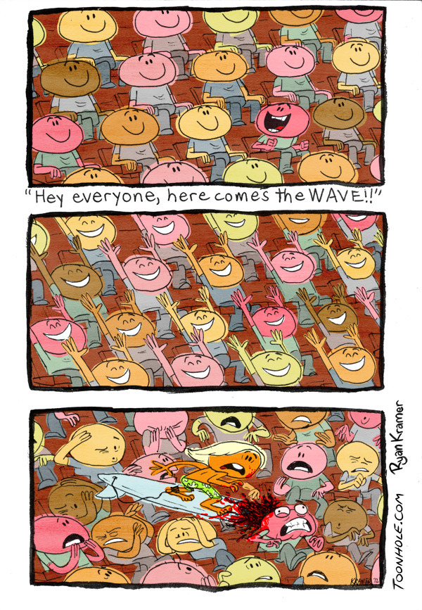 The Wave - meme
