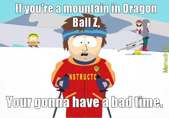 dragon ball Z - meme