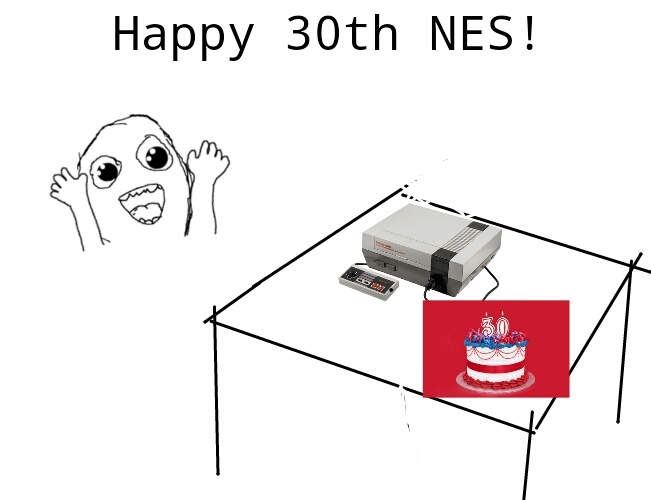 Happy Birthday NES! - meme