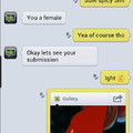 lol this is what I do on Kik.