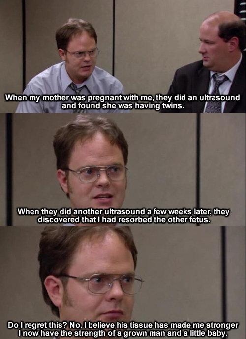 Dwight alright - meme