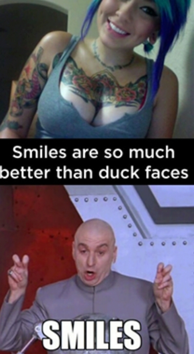 duckface - meme
