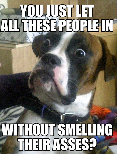 Smelly people - meme
