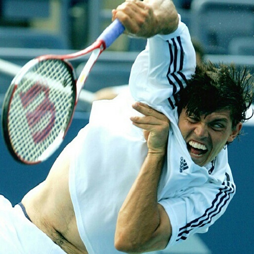 an epic face from a tennis - meme