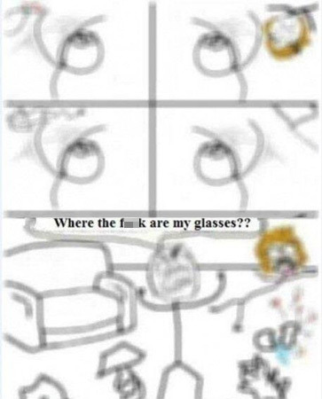 glasses - meme