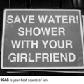 save water