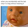why would a chip bag do something so cruel