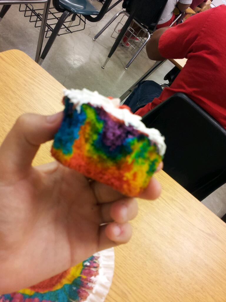 so a classmate brought cupcakes ... just fucking delicious - meme
