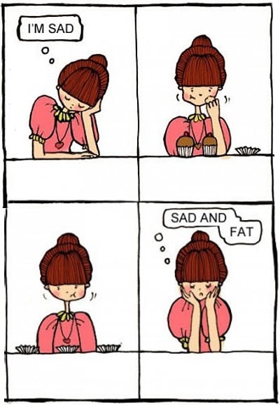 sad and fat! a circle! - meme