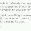 Google is a woman