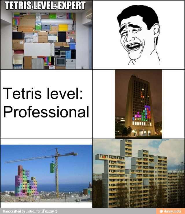 tetris (: - meme
