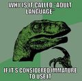 adult language