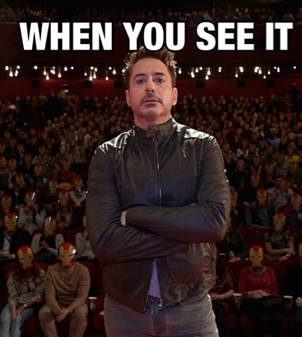 10 comment is a spy working for Robert DowneyJr... ;-) - meme