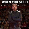 10 comment is a spy working for Robert DowneyJr... ;-)