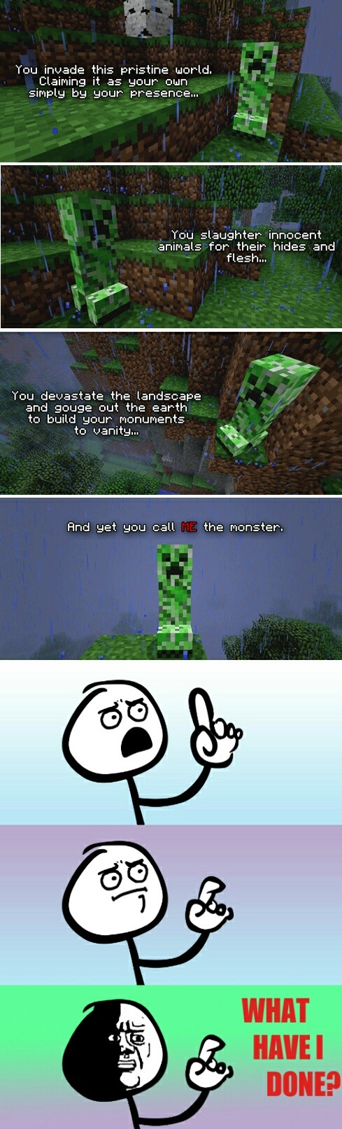 :'( my feels im a monster - meme