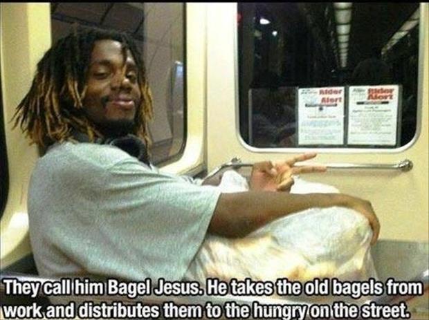 Good guy Bagel Jesus - meme