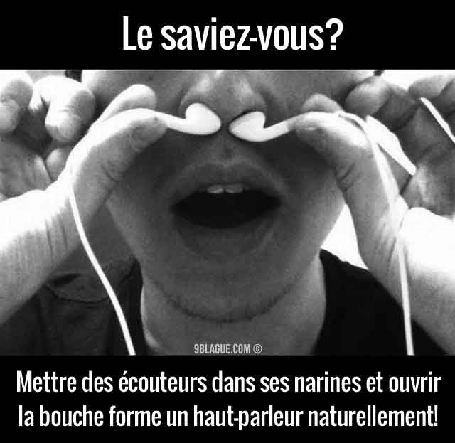 le saviez-vous ? - meme