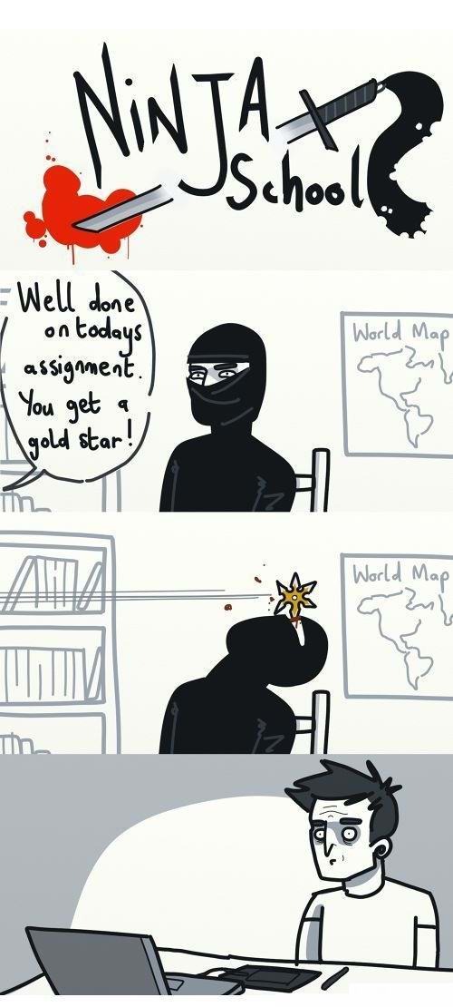 a gold star - meme