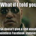 Seriously though, stop complaining about the nsa